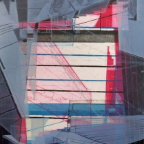 Architectural Possibles (Reykjavik Airport), 2012; Intaglio, etching, drypoint, engraving; Object size: 704 x 596 mm