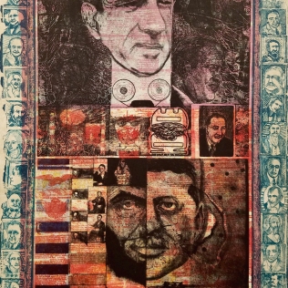 Mr. President, 1976; Relief, zinc etching, lithograph; Image size: 913 x 611 mm