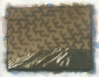 Neal Cox; Timp View no. 30, 2017; Gum bichromate over cyanotype; 355mmx355mm; Monoprint